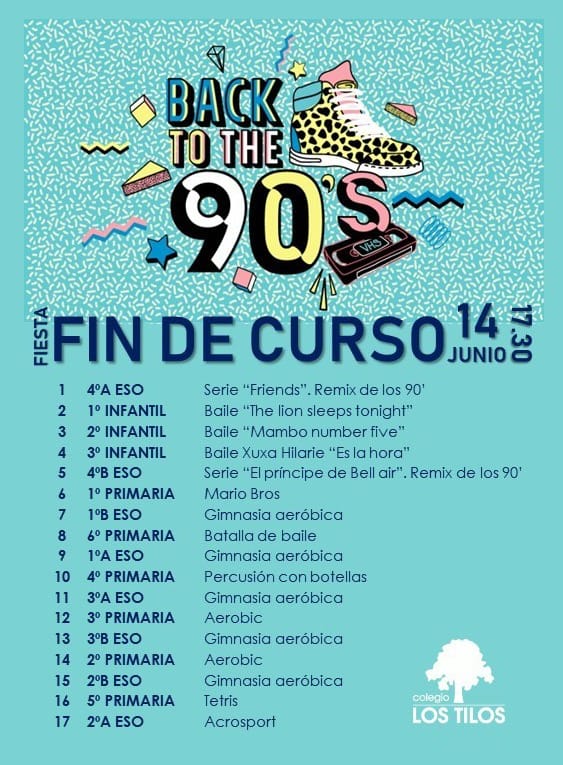 Fiesta fin de Curso Colegio Los Tilos