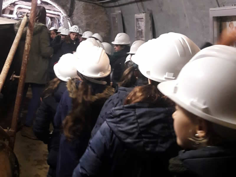 Visita a las minas