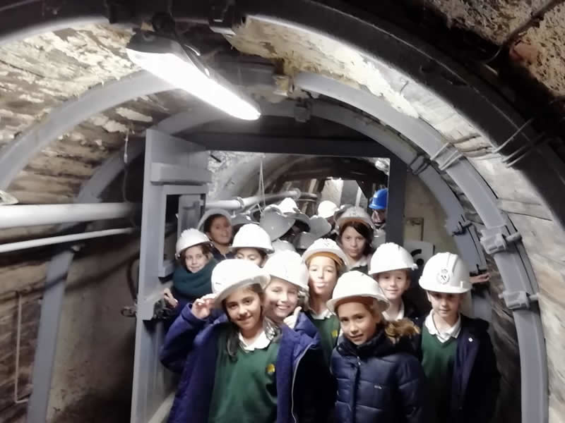 Visita a las minas