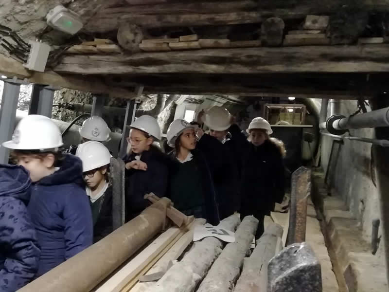 Visita a las minas